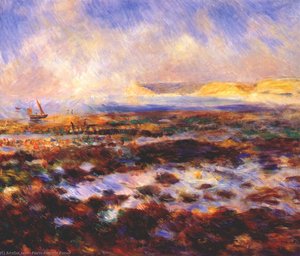 Seascape — Pierre-auguste Renoir