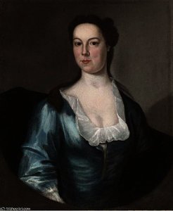 Portrait Of Mary Dudley Wainwright Atkins — John Smibert, Neoclassicism