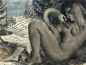 Leda — Paul Delvaux