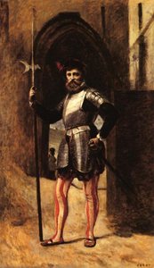 The Halberdsman — Jean-baptiste-camille Corot
