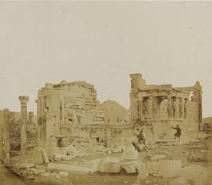 View Of The Erechtheum From The Southwest — James Downie Robertson