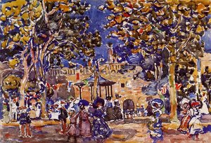 Band Concert — Maurice Brazil Prendergast, Post-impressionism