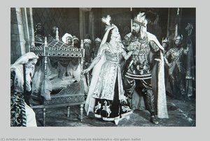 Scene From Afrasiyab Badalbeyli’s “giz Galasi” Ballet — Unkown Prosper