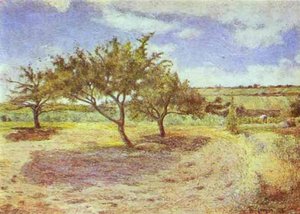 Apple Trees In Blossom — Eugène Henri Paul Gauguin