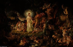 The Quarrel Of Oberon And Titania — Sir Joseph Noel Paton