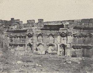Baalbeck, Intérieur de L'enceinte des Temples du Soleil et de Jupiter