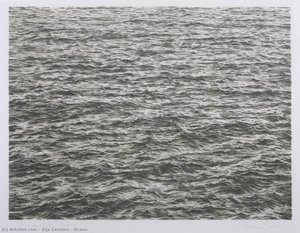 Ocean — Vija Celmins, Contemporary Realism