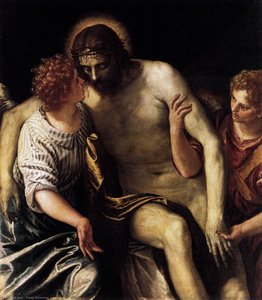 Dead Christ Supported By Two Angels — Paolo Veronese