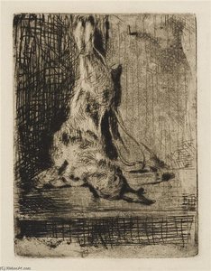 Le Lapin — Édouard Manet, Impressionistic Realism