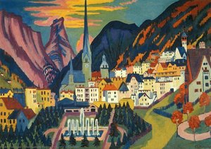 Davos In Summer — Ernst Ludwig Kirchner