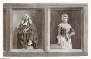 Reverend William Shurtleff And Wife — Henry Wolf