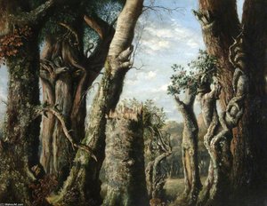 Oak, Holly And Other Trees — Albrecht Dürer