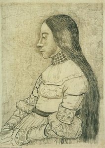 Daughter Of Jacob Meyer — Vincent Willem Van Gogh