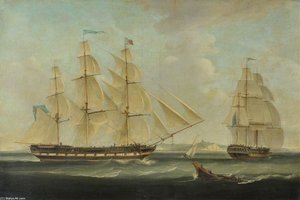 The Indiaman 'essex' — Thomas Whitcombe