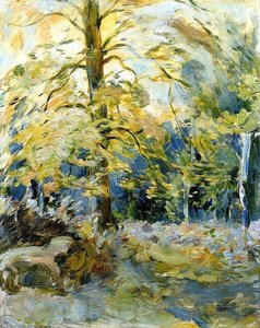 Forest Of Fontainebleau — Berthe Morisot, Impressionism