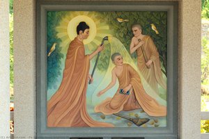 Instructing Cudapanthaka — Fo Guang Shan Buddha Museum