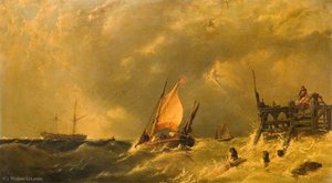 The Storm — James Edwin Meadows, Romanticism