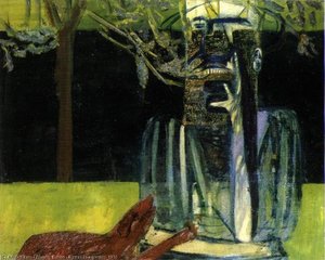 Figures In A Garden, 1936 — Francis Bacon