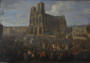 Cavalcade De Louis Xv Apres Le Sacre — Pierre Denis Martin (dit Martin Le Jeune)
