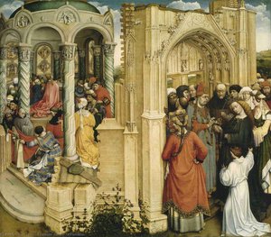 The Betrothal Of The Virgin — Robert Campin (master Of Flemalle)