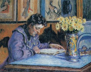 Woman Reading — Ferdinand Guillaumin