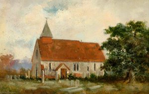 All Saints' Church, South Side, Before Enlargement — Charles Langton Lockton