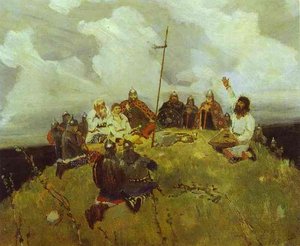 The Bard Bayan — Victor Vasnetsov