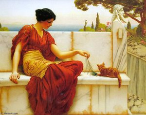 Untitled (4557) — R.b.a John William Godward