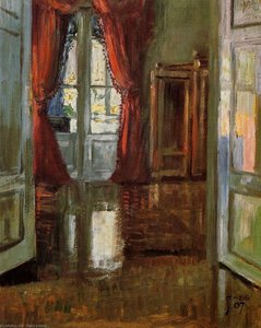View Into The Apartment Of Leopold And Marie Czihaczek — Egon Schiele