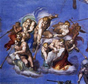 Last Judgment D9b — Michelangelo Buonarroti, Mannerism