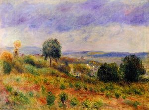 Landscape - Vuvers-sur-oise — Pierre-auguste Renoir, Impressionist Landscape