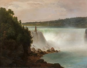 Niagara Falls with the Terrapin Tower