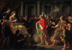 The Meeting Of Dido And Aeneas — Sir Nathaniel Dance Holland, Neoclassical Art