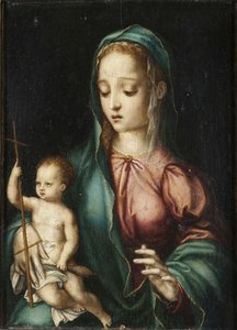 ‏‏‎\n\nvirgin And Child — Luis De Morales