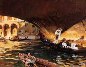 The Rialto (grand Canal) — John Singer Sargent
