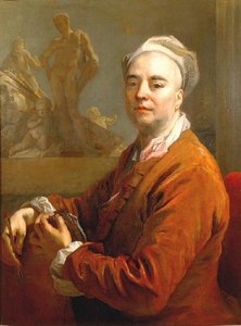 Portrait De L'artiste En Tenue D'atelier — Nicolas De Largillière