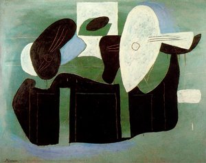 Musical Instruments On A Table 1 — Pablo Picasso