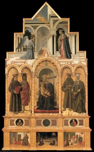 Polyptych Of St Anthony — Piero Della Francesca, Early Renaissance