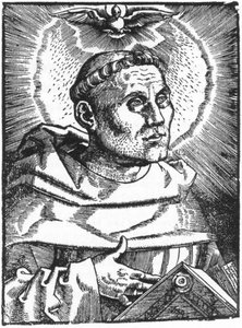 Portrait Of Martin Luther — Hans Baldung