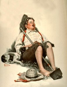 Untitled (3457) — Norman Rockwell