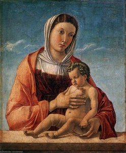 Madonna With The Child — Giovanni Bellini