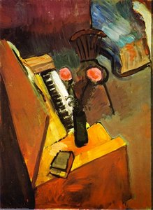 Interior With Harmonium — Henri Matisse