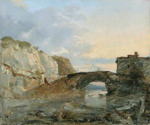 Bridge Over A Mountain Stream — Joséphine Bowes