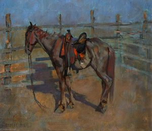 A Hard Run Texan Cow Horse