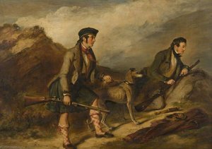 Deer Stalking In The Forest Of Atholl — William Simson