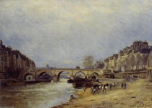 The Saine At Pont Marie — Stanislas Lépine