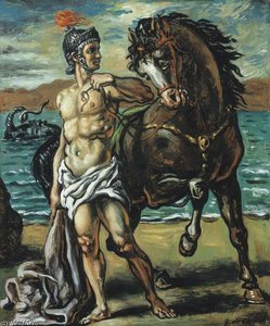 Perseus With His Horse — Giorgio De Chirico, Neo-baroque