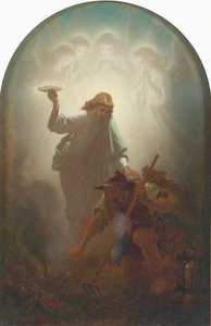 The Man With The Muck Rake (study) — Sir Joseph Noel Paton
