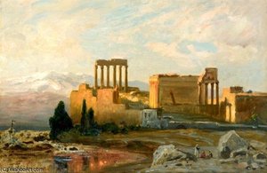 View Of Baalbeck, Lebanon