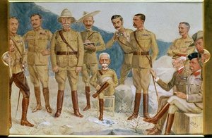 Cartoon Of British Leaders In The Boer War — Leslie Mathew Ward
